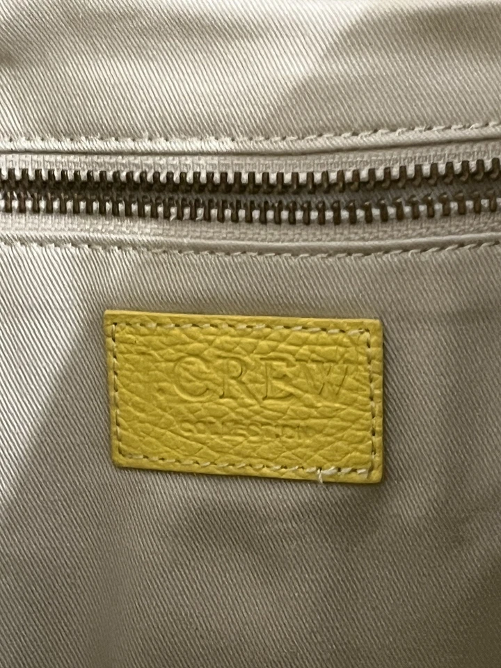 Colección Las Palmas, Bolso de Mano de Cuero J Crew Foto 3 de 4
