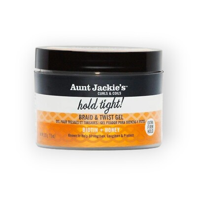 Aunt Jackie's Biotin + Honey Braid & Twist Gel 213g