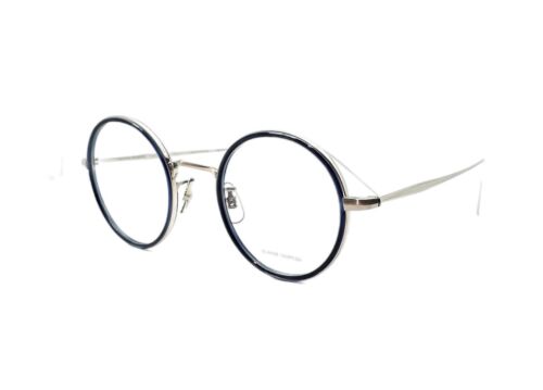 Oliver Peoples OV1292T G.PONTI-2 eyeglasses 5315 Brushed Chrome/Blue tortoise - Picture 1 of 4