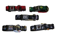 Marvel Dog Collar Seatbelt Buckle 11 to 17 Inches 1.0 inch wide