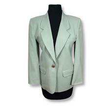 EUC Vintage Talbots Blazer Jacket Career Office Button Front Petite Size 2P