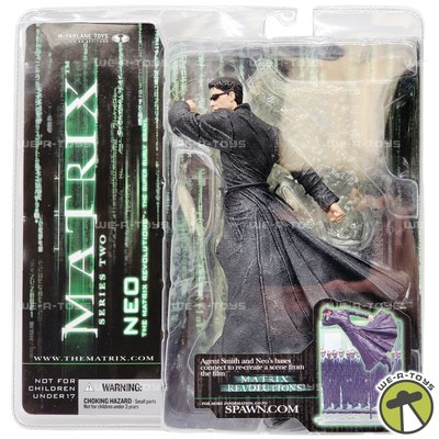 The Matrix Series 2 Neo Figure Super Burly Brawl Scene 2003 McFarlane Toys NEW
