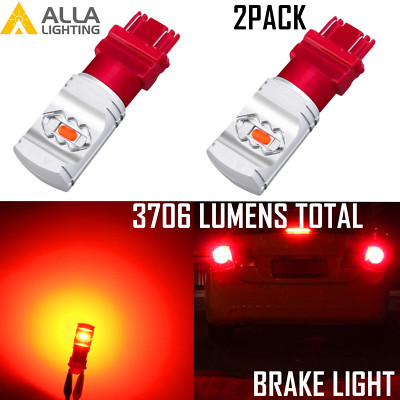 Alla Vivid Red 3157 Brake Light Bulb|Cornering Light|Daytime