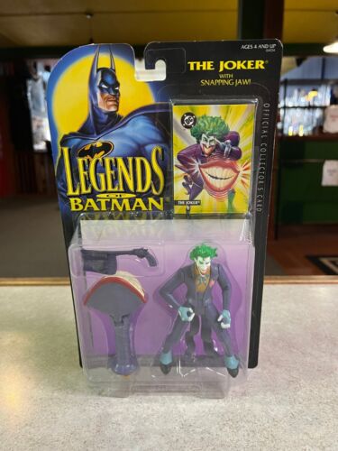 Kenner DC Comics Legends of Batman THE JOKER Snapping Jaw 1994 Figure NIP - Picture 1 of 3