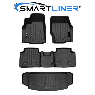 SMARTLINER Floor Mats Cargo Liner Behind TPE 2021-2025 Jeep Grand Cherokee