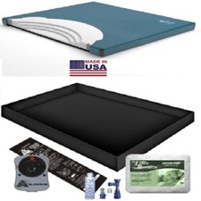 90% BEZFALOWY MATERAC DO ŁÓŻKA WODNEGO / PODKŁADKA / WKŁADKA / GRZEJNIK / ZESTAW SPUSTOWY WYPEŁNIENIA