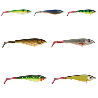 Strike Pro Bandit Tail Jerkbait Kunstköder Hecht - 21cm / 83,5g - Alle Farben