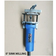 Electric Sink Milling Plastic Steel Door And Window Drain Slot 0-90° Hole Opener