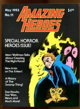 AMAZING HEROES #11 Magazine MAY 1982 (8.5) Gene Colan & John Workman