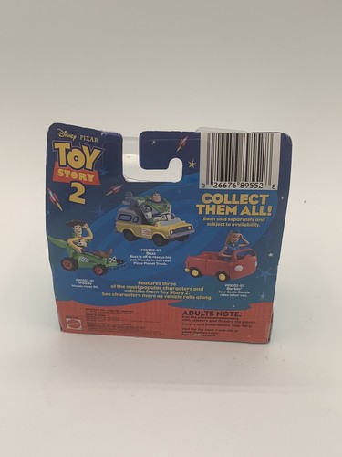 NEW Toy Story 2 WOODY Die Cast Vehicle Car Woody Moves 89552-91 - Picture 7 of 7