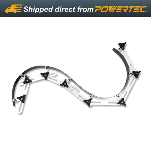 POWERTEC Flexible Curve Template, 37 inches (71056)