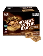Sugar In the Raw 500 Packets
