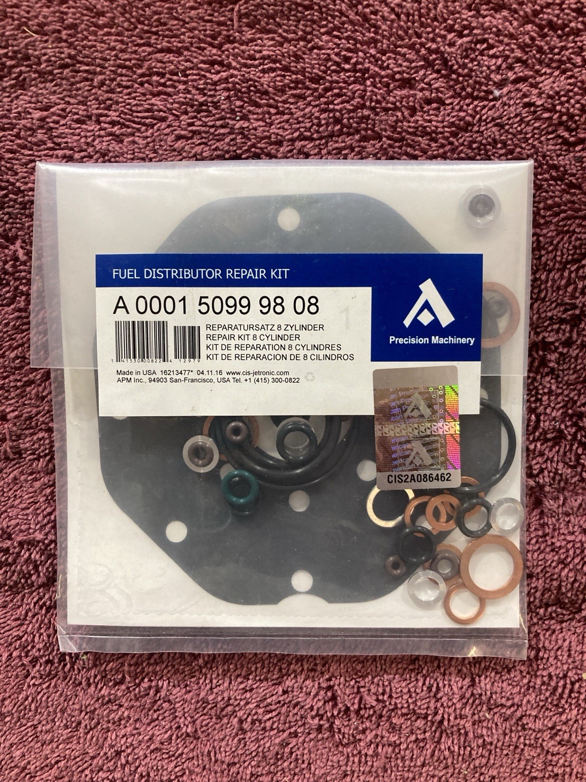 0438100090 Repair Kit for Bosch Fuel Distributor Rolls-Royce Silver Spirit