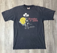 Vintage Werewolves Of London Shirt Very Rare Size Large Made In USA Warren Zevon