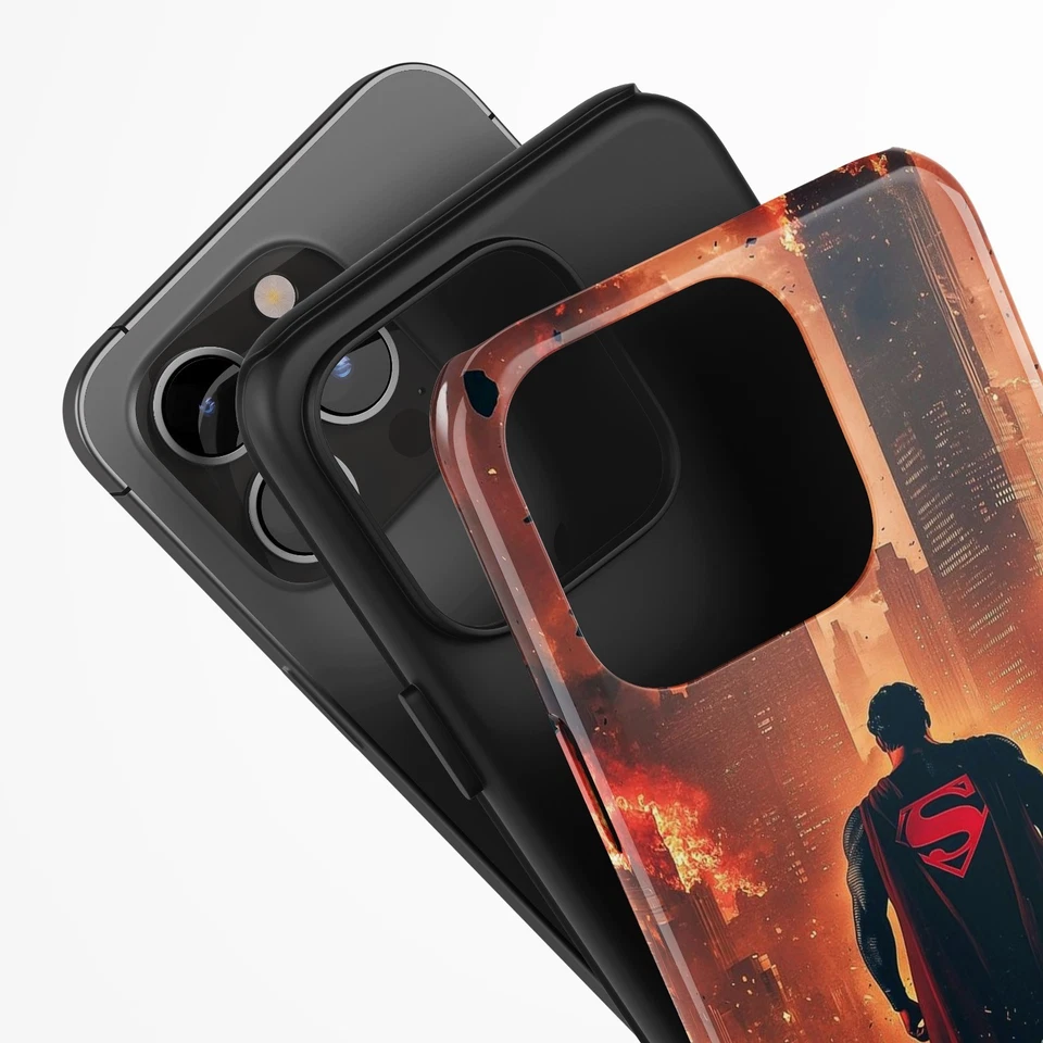 Capa resistente Superman Super Hero iPhone MagSafe para Apple iPhone série 14-16 - Imagem 4 de 4