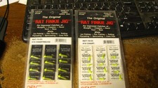 Little Atom "rat finkie" jigs, 24 ct, NOS, size 10 & 16, 2 colors, free shipping