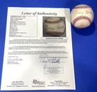 Mickey Mantle Signed Rawlings OAL Baseball NY Yankees JSA COA ZZ40503