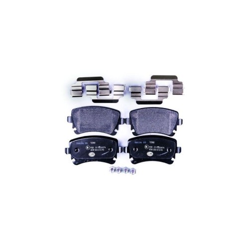 Plaquettes de frein Hella 8DB 355 015-951 pour disques de berlines Audi et Seat