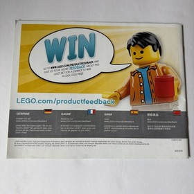 Lego 21114 Minecraft The Farm 2014 INSTRUCTION MANUAL ONLY