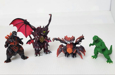 Godzilla VS Destoroyah Gashapon 2'' Figures Bandai HG Series Aggregate Junior JR