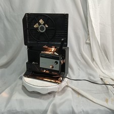 Vintage Argus Showmaster 871 35mm Slide Projector with Case Tested Working