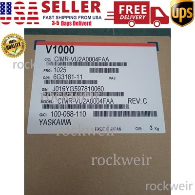 CIMR-VU2A0004FAA Yaskawa 3/4HP 240V AC Drive