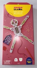 Mondo Llama Cecilia Ruiz Create Your Own Craft Gem Art Calaca Puppet Kit New