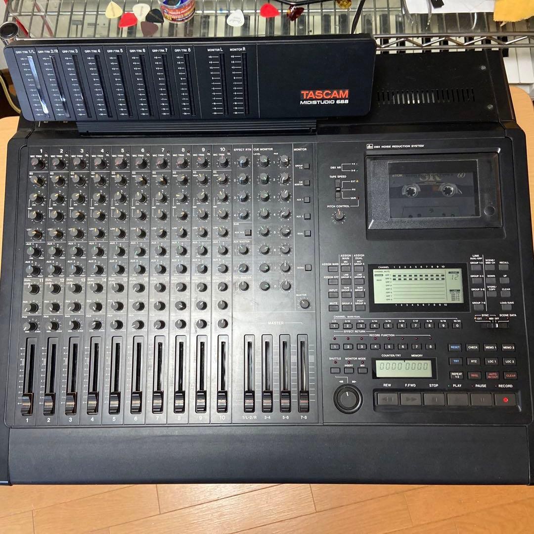 TASCAM MIDISTUDIO 688 マルチトラックレコーダー タスカム TASCAM MIDI STUDIO 688 8-TRACK CASSETTE MTR FOR PARTS OR NOT