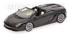 1:43 Minichamps Lamborghini Gallardo Lp560-4 Spyder Black 400103830 Diecast Mode