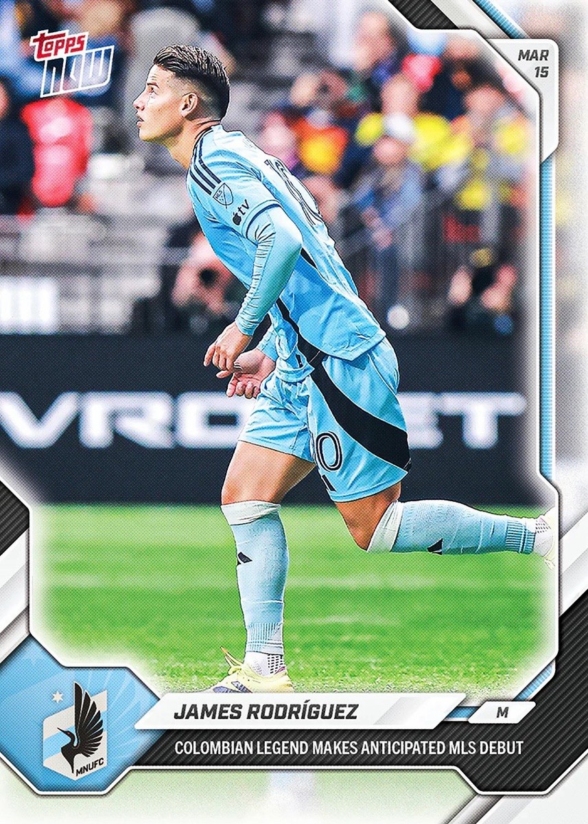 James Rodriguez 商品 James Rodriguez MLS Debut - 2026 MLS Topps NOW - Card 15 | eBay