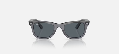 Ray-Ban Original Wayfarer Transparent Gray/Blue 50mm Sunglasses