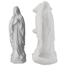 3D Religious Figurine Silicone Candle Molds For Epoxy Resin Candle Soap Making