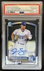 2025 Bowman Jac Caglianone Chrome Prospect Auto #CPA-JCA Royals PSA 10 GEM MINT