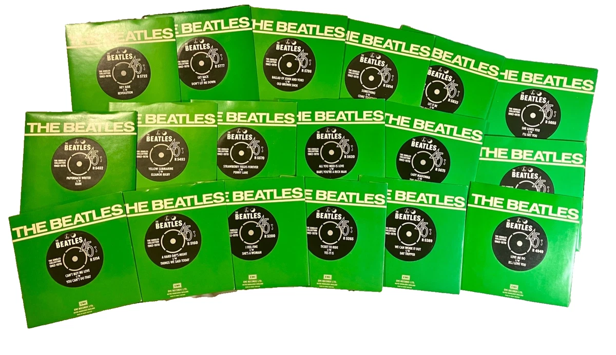 beatles singles collection products for sale | eBay