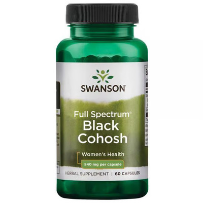 Schwarzer Cohosh 540 mg 60 Kapseln Swanson Health Products