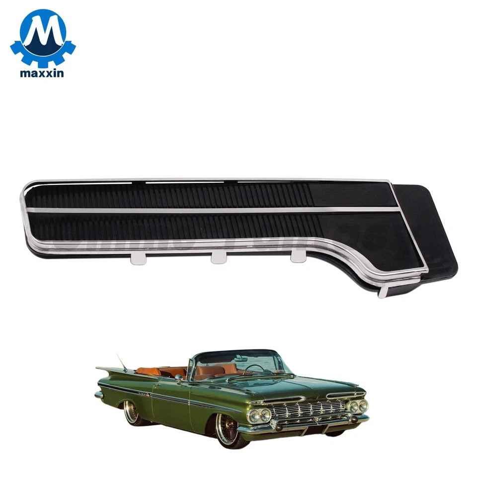 Acelerador de pedal de acelerador con ajuste de acero inoxidable apto para Chevy Impala Camaro Malibu 65-70 Foto 3 de 4