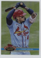 2021 Topps Stadium Club Chrome 1991 Design Variation SP Yadier Molina #86 1ti6