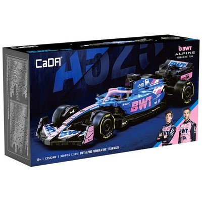 CaDA BWT Alpine F1 Team A525 Racing Car 1:24 Scale Construction
