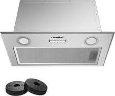 Cappa Aspirante 52 Cm BIHT01SS-52 Sottopensile Da Cucina Ad Incasso, Sistema Di