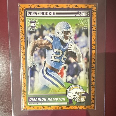 2025 Score Rookies Omarion Hampton #37 (RC)