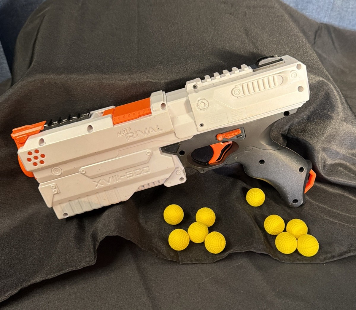 Nerf Rival Phantom Corps Kronos XVIII-500 White Pistol Blaster