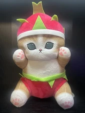 Mofusand Cat Dragon Fruits Meow Plush 12.6in New w/Tag