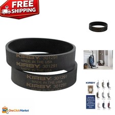 Durable Flat Vacuum Belts 2-Pack | Compatible with All Major Upright Brands