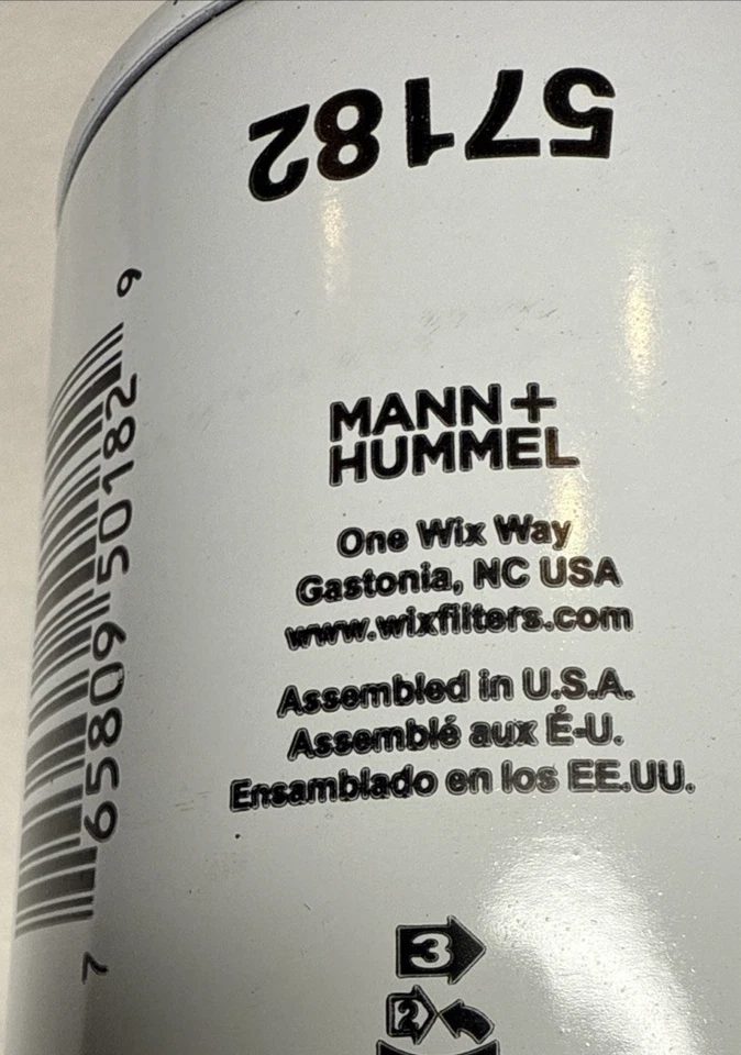 Filtro de aceite de motor WIX 57182 hecho en EE. UU. Foto 3 de 4