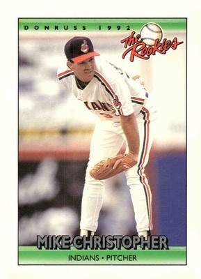 1992 Donruss The Rookies #23 Mike Christopher