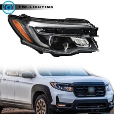 Halogen w/DRL Right Side For Honda 2016-2018 Pilot/2017-2020 Ridgeline Headlight