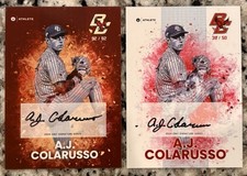A.J. Colarusso 2024 Onit Athlete Boston College Baseball Autograph /50 /92 Auto