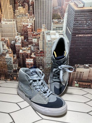 Nike Blazer Mid Edge Hack Pack Men's Size 8 Midnight Navy SB Zoom