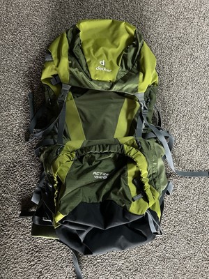 Deuter Act Lite 45+10 SL Hiking Backpack Pack  Trekking Aircontact, Used, Womens