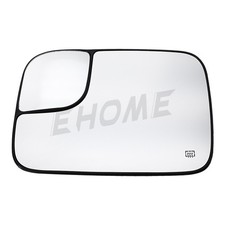 Espejo retrovisor de remolque de vidrio para Dodge Ram 1500 Ram 2500 Ram 3500 2005-2008 izquierdo térmico